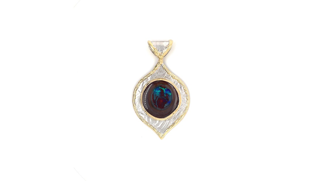 Lg image boulder opal ornament