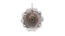 Thumb amethyst stalactite